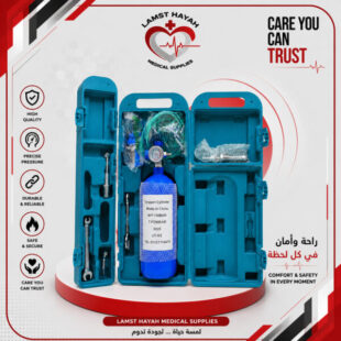 أسطوانة أكسجين محمولة 4 لتر للاستخدام المنزلي.